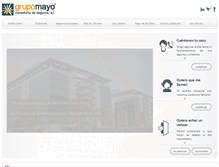 Tablet Screenshot of grupomayo.com